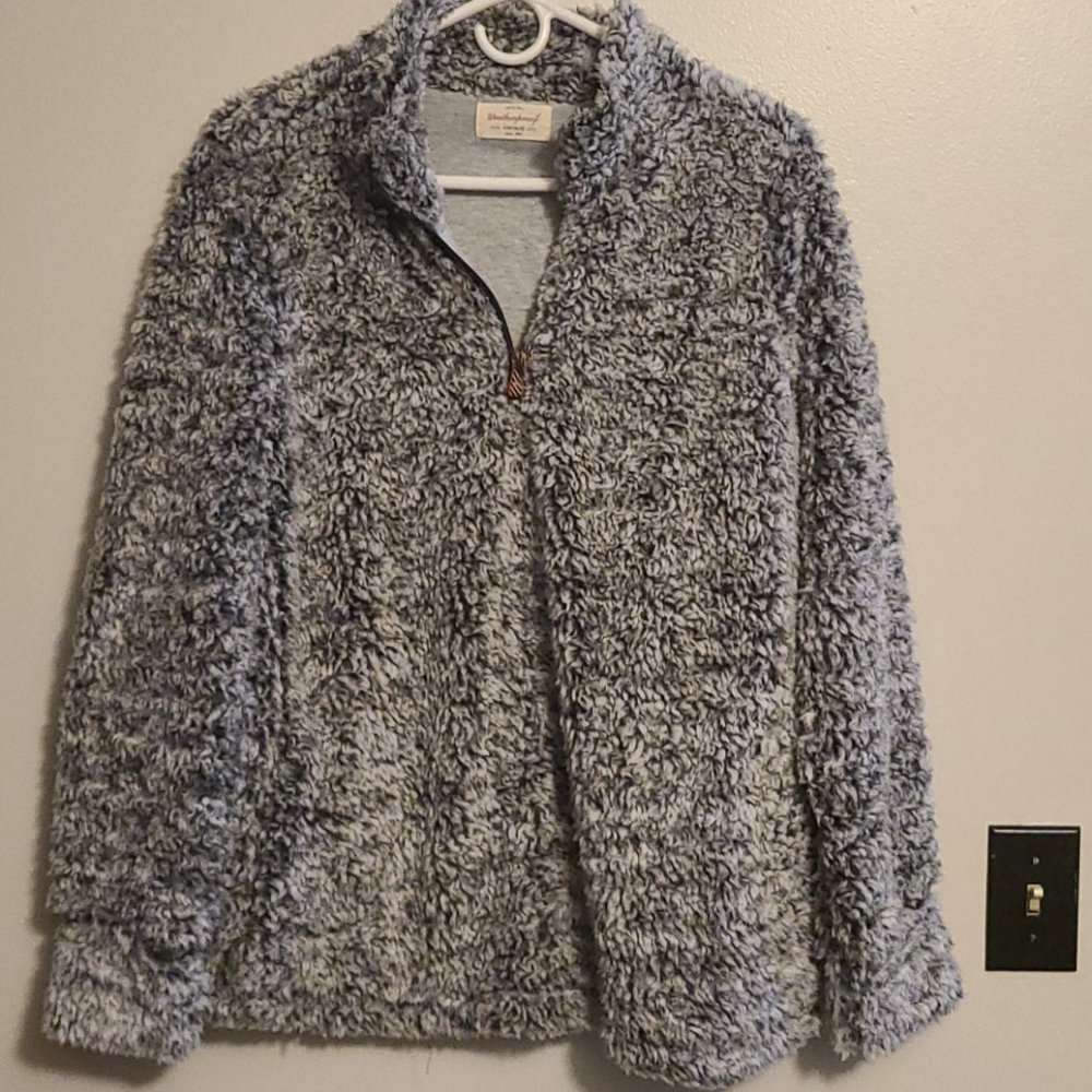 Weatherproof vintage sherpa pullover